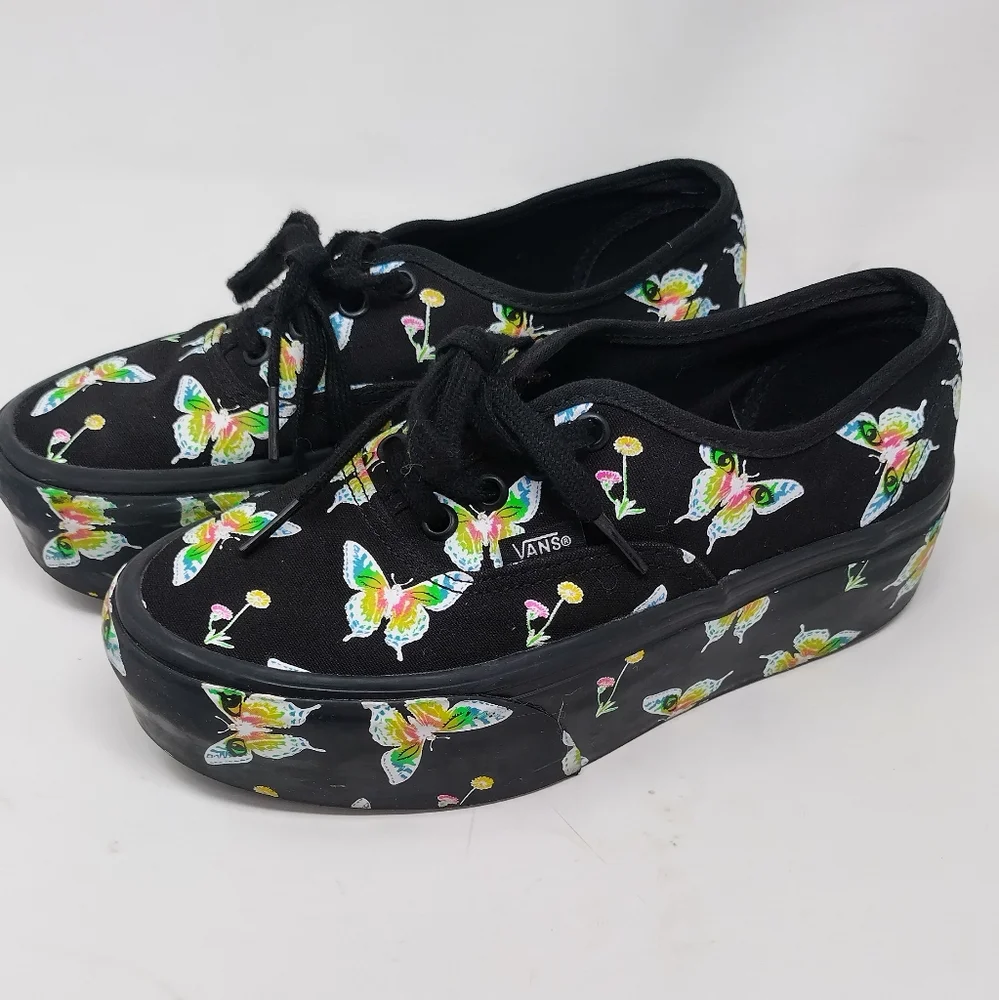 VANS Authentic Stac Morph Glow in the Dark Sneakers 6 - Picture 3 of 10